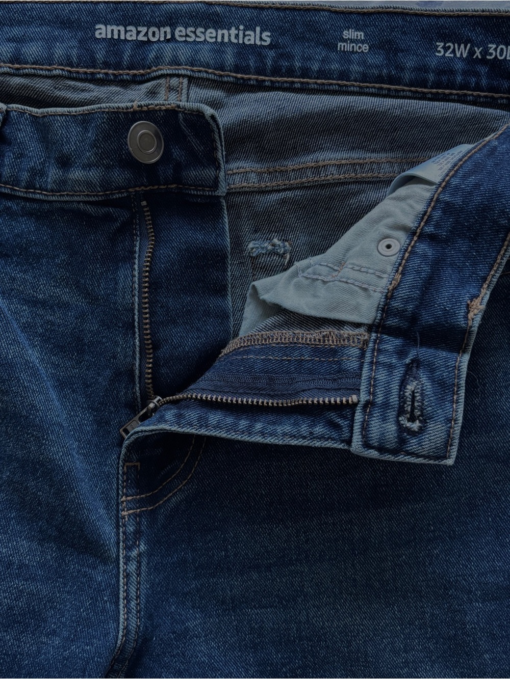Amazon Essentials Mens Jeans Slim Fit Stretch Like New - Picture 5 of 8